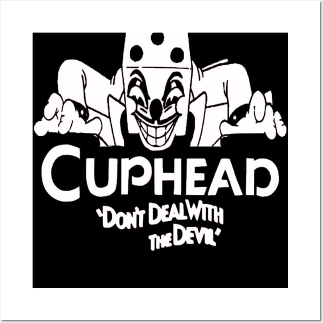 King Dice Cuphead Wall Art by OtakuPapercraft